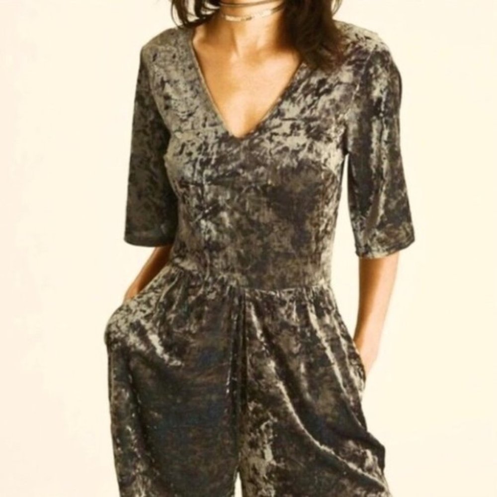 AE Crushed Velvet Romper